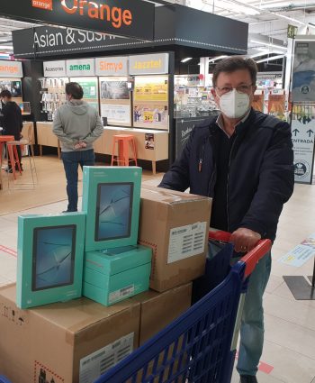 TABLETS PARA LOS NIÑOS DE LAS LUDOTECAS MUNICIPALES.